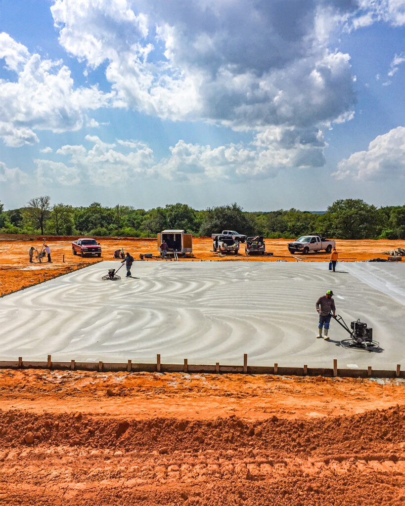 Concrete Finishers, finishing concrete slab